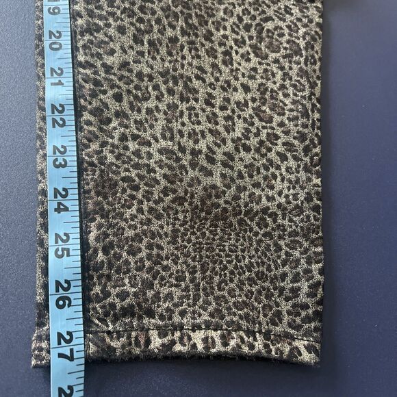 Forever‎ 21 Pants Women's Plus 2X Long Woven Stretch Snake Animal Print - Picture 8 of 10